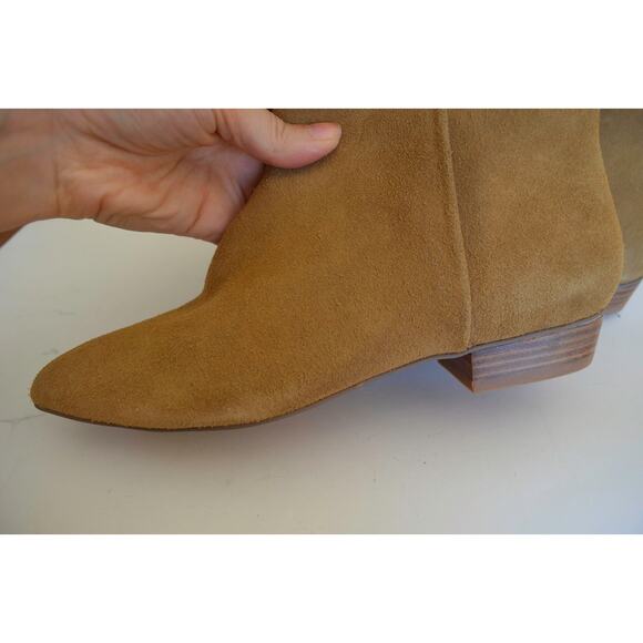 Anthropologie Silent D Bianca Boots Suede Size 38 - Picture 6 of 8